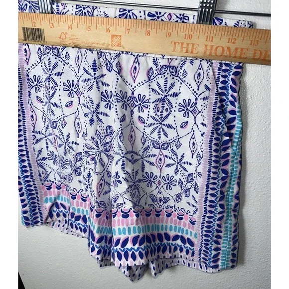 Lilly Pulitzer Neilah Resort White Time To Shine Engineered Shorts Women's XXS - Picture 3 of 6